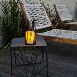 XANLITE - Lampe à Poser Solaire IP44 Blanc Chaud Effet Flamme 8h D'autonomie - SOLAPFL -Luminaire solaire Soldes 2022 47378824 4