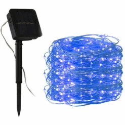 MAEREX 30m Guirlandes Solaires éclairage 300 LED Fil De Cuivre Fête Jardin Décoration Extérieure -Luminaire solaire Soldes 2022 47475504 3