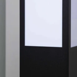 LEDKIA Balise LED Solaire Extérieure En Saillie Sur Pied 80cm Bolardo Avec Capteur Crépusculaire Blanc Froid 5700K - 6200K - Blanc Froid 5700K - 6200K -Luminaire solaire Soldes 2022 48411118 4