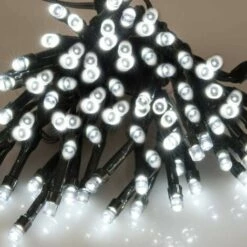 La Boutique De Noel Guirlande Solaire à LED Multifonction Blanc Froid 5.9 Mètres - Blanc Froid -Luminaire solaire Soldes 2022 4904723 3