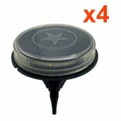 SILAMP Spot à Piquer LED Solaire Pour Jardin 5.5V 1W IP66 (Lot De 4) - Blanc Chaud 2300k - 3500k 9 SILAMP Spot à Piquer LED Solaire Pour Jardin 5.5V 1W IP66 (Lot De 4) - Blanc Chaud 2300k - 3500k -Luminaire solaire Soldes 2022 50909644 4