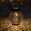 ALMI Lanterne Solaire Jardin LED Lanterne Solaire Extérieure Decorative Étanche IP44 Éclairage Solaire Extérieur Lampe Lanterne Sans Fil Rechargeable Pour Chambre Patio Garden Fête Halloween Noël -Luminaire solaire Soldes 2022 51320962 1