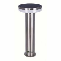 RIBIMEX Borne Solaire ''TIMEO'' 1000Lm, H 54cm, Sur Base Et Pic, Avec Télecommande