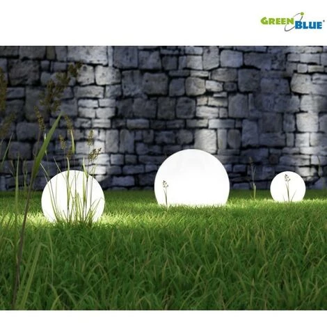 BRICOLINE Lampe De Jardin Solaire GB168 - Boule 30x30x63 Cm, LED Blanche 4 BRICOLINE Lampe De Jardin Solaire GB168 - Boule 30x30x63 Cm, LED Blanche – Image 2