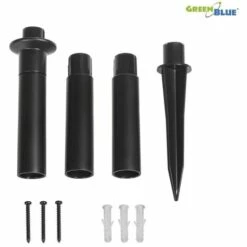 BRICOLINE Lampe De Jardin Solaire GB168 - Boule 30x30x63 Cm, LED Blanche 10 BRICOLINE Lampe De Jardin Solaire GB168 - Boule 30x30x63 Cm, LED Blanche -Luminaire solaire Soldes 2022 52512538 4