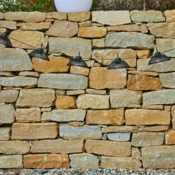 LUMI JARDIN Guirlande Solaire 10 Abat-jours CAPELU Noir Métal 3.8M - Noir -Luminaire solaire Soldes 2022 52556996 4