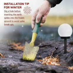 QERSTA Lampes Exterieure Solaires De Jardin Au Sol, Exterieure Étanche Lumiere 8 Pack IP44 Globe Stake Lumière Pour Extérieur Villa Pelouse Jardin, Paysage, Allée, Cour, Patio 10 QERSTA Lampes Exterieure Solaires De Jardin Au Sol, Exterieure Étanche Lumiere 8 Pack IP44 Globe Stake Lumière Pour Extérieur Villa Pelouse Jardin, Paysage, Allée, Cour, Patio -Luminaire solaire Soldes 2022 52694371 4