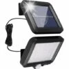DENUOTOP Spot Solaire Exterieur, Sans Fil Éergie Solaire étanche IP65 Lampes De Sécurité, Lumière Solaire De Jardin à 120 ° Avec Câble De 5 M Pour Porche, Jardin, Cour 2 DENUOTOP Spot Solaire Exterieur, Sans Fil Éergie Solaire étanche IP65 Lampes De Sécurité, Lumière Solaire De Jardin à 120 ° Avec Câble De 5 M Pour Porche, Jardin, Cour -Luminaire solaire Soldes 2022 52722310 1