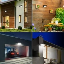 VERSAILLESFR Lumière Solaire Extérieure Avec Détecteur De Mouvement 56 LED, Lumière Solaire De Jardin étanche IP65 à 120 ° Avec Câble De 5 M Versailles -Luminaire solaire Soldes 2022 52781083 4