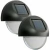Pack De 2 Appliques Solaires Rondes - 2 X 6 Lumens - EZ SOLAR -Luminaire solaire Soldes 2022 52881794 1