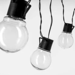 Guirlande Solaire LED Sphérique IP44 - EZ SOLAR -Luminaire solaire Soldes 2022 52881795 3