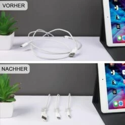 120PCS Clips Câbles,Kartokner Attache Cable Adhesif Rangement De Accroche Cable Fixation Auto Collant, Cavalier Cable Electrique,pour La Gestion Des Câbles,Transparent -Luminaire solaire Soldes 2022 53551339 3