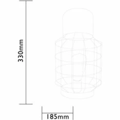 Luxform Lampe De Table De Jardin à LED Solaire Bedford Cuivre Et Noir - Multicolore -Luminaire solaire Soldes 2022 54256235 5