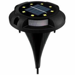 Lumière Solaire Extérieur 12 LED Lampe Solaire Jardin Spot Encastrable Avec Grand Panneau Solaire Étanche IP65 Lampe Solaire Au Sol Pour Chemin Terrace Pelouse Jardin (4PCS),Macaron -Luminaire solaire Soldes 2022 54256830 3