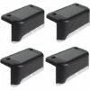 Betterlife Paquet De 4 Lampes De Terrasse Solaires Lampes De Pont à LED Étanches Lampes D'extérieur à Énergie Solaire Pour Terrasse Escaliers Voie De Jardin Marche Et Clôtures -Luminaire solaire Soldes 2022 54309241 1