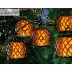 SUPERMARKET Guirlande Solaire Extérieure, Lumière LED Jardin Effet Flamme，Superma -Luminaire solaire Soldes 2022 54367653 4