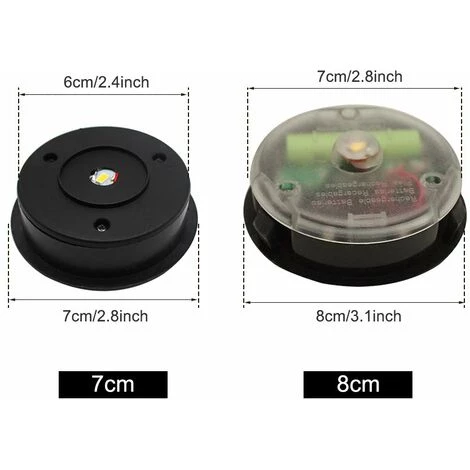 MONLY Lampes Solaires LED, Lumières Blanches Chaudes Haute Luminosité, Lampes Solaires De Remplacement Pour Décorations De Table De Salle à Manger (2 Pièces) 6 MONLY Lampes Solaires LED, Lumières Blanches Chaudes Haute Luminosité, Lampes Solaires De Remplacement Pour Décorations De Table De Salle à Manger (2 Pièces) – Image 4