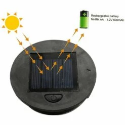 MONLY Lampes Solaires LED, Lumières Blanches Chaudes Haute Luminosité, Lampes Solaires De Remplacement Pour Décorations De Table De Salle à Manger (2 Pièces) 11 MONLY Lampes Solaires LED, Lumières Blanches Chaudes Haute Luminosité, Lampes Solaires De Remplacement Pour Décorations De Table De Salle à Manger (2 Pièces) -Luminaire solaire Soldes 2022 54880022 5