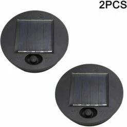 MONLY Lot De 2 Lanternes Solaires De Rechange Pour Lanternes Suspendues Extérieures, Lampe Solaire LED De Remplacement Avec Boîte à Piles Facile à Installer Professionnelle -Luminaire solaire Soldes 2022 54880029 5