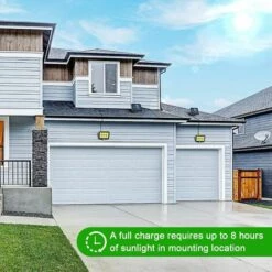 Lampes Solaires D'extérieur Avec Détecteur De Mouvement - 160 LED COB Lumineuses - Panneau Solaire Réglable - Lampes De Sécurité Filaires à énergie Solaire Pour Mur, Cour，Starlight -Luminaire solaire Soldes 2022 55568164 4