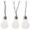JARDIDECO Guirlande Lumineuse Solaire 10 Ampoules Led Blanc Chaud - Blanc Chaud -Luminaire solaire Soldes 2022 5602562 1