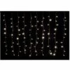 FALSE Guirlande Rideau Extérieur Solaire 2M 100L - BLANC CHAUD - Blanc - SILUMEN -Luminaire solaire Soldes 2022 56328417 1