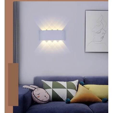 HANBING Applique Murale D'extérieur à LED Applique Murale D'intérieur Et D'extérieur Capteur De Corps Humain (lumière Blanche Noire) 4 HANBING Applique Murale D'extérieur à LED Applique Murale D'intérieur Et D'extérieur Capteur De Corps Humain (lumière Blanche Noire) – Image 2