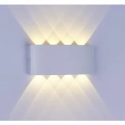 HANBING Applique Murale D'extérieur à LED Applique Murale D'intérieur Et D'extérieur Capteur De Corps Humain (lumière Blanche Noire) 9 HANBING Applique Murale D'extérieur à LED Applique Murale D'intérieur Et D'extérieur Capteur De Corps Humain (lumière Blanche Noire) -Luminaire solaire Soldes 2022 56691565 3