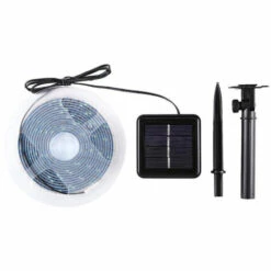 Thsinde Ruban LED Solaires Exterieur, Bandes LED Solaires 5M 150LED, Chaîne De Lumière Solaire Extérieure Etanche，pour Maison Jardin Vitrine Mariage Noël -Blanc Chaud -Luminaire solaire Soldes 2022 56755011 5