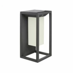 V-TAC Lampe Solaire LED à Puce Samsung Pour Mur Extérieur 2W Capteur De Mouvement Crépusculaire Rectangulaire Et Mode De Luminosité Constante 3000K