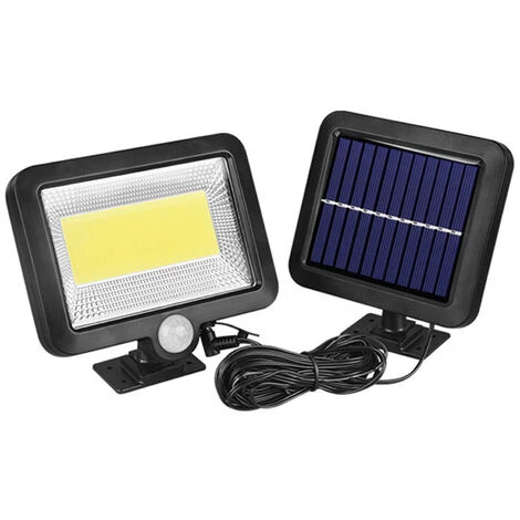 ASUPERMALL Lampe De Nuit Murale A Energie Solaire 100Cob, Capteur De Mouvement 7 ASUPERMALL Lampe De Nuit Murale A Energie Solaire 100Cob, Capteur De Mouvement – Image 5