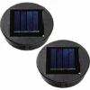 QERSTA 2 Pièces Haut De Remplacement Lumière Solaire Pour Lantern Panneau Solaire Couvercle De Lumière Avec Une Ampoule LED,Lanterne Solaire Bricolage Pour Décor De Jardin Extérieur 1 QERSTA 2 Pièces Haut De Remplacement Lumière Solaire Pour Lantern Panneau Solaire Couvercle De Lumière Avec Une Ampoule LED,Lanterne Solaire Bricolage Pour Décor De Jardin Extérieur -Luminaire solaire Soldes 2022 57297574 1
