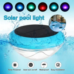 SWAGX Spot Pour Piscine Solaire Lumière étang Flottante LED Colorée 9 SWAGX Spot Pour Piscine Solaire Lumière étang Flottante LED Colorée -Luminaire solaire Soldes 2022 57779475 3
