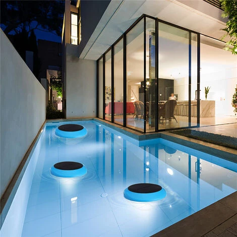 SWAGX Spot Pour Piscine Solaire Lumière étang Flottante LED Colorée 6 SWAGX Spot Pour Piscine Solaire Lumière étang Flottante LED Colorée – Image 4