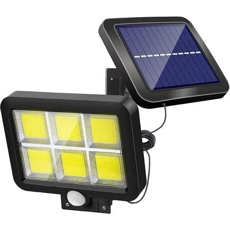 GRID COOL Lampe Solaire Extérieur Puissante Avec Détecteur De Mouvement 120 LED Étanche Blanc Éclairage Lumières Solaires Pour Jardin Terrasse Patio Porte Parking Lumière De Sécurité Cordon De 5 M 3 GRID COOL Lampe Solaire Extérieur Puissante Avec Détecteur De Mouvement 120 LED Étanche Blanc Éclairage Lumières Solaires Pour Jardin Terrasse Patio Porte Parking Lumière De Sécurité Cordon De 5 M