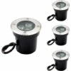 GRID COOL Spot Led Extérieur Encastrable 4 PACK 3W IP67 Spot Encastrable Led Terrasse Rond 300 Lumen Lampe D'éclairage De Jardin Extérieur, Pour Jardin Chemin Cour Garage -Luminaire solaire Soldes 2022 58347831 1
