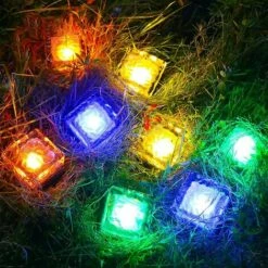 LYCXAMES Lot De 1 Pavés Solaires En Verre Avec Télécommande 12 Boutons, Lumière Colorée Marche/arrêt Capteur De Lumière éclairage De Chemin étanche Projecteur Solaire Pour Terrasse Jardin Cour Chemin Terrasse, 105 X 105 X 55 Mm 11 LYCXAMES Lot De 1 Pavés Solaires En Verre Avec Télécommande 12 Boutons, Lumière Colorée Marche/arrêt Capteur De Lumière éclairage De Chemin étanche Projecteur Solaire Pour Terrasse Jardin Cour Chemin Terrasse, 105 X 105 X 55 Mm -Luminaire solaire Soldes 2022 58374413 5