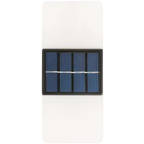 Aqrau 2pcs Applique D'extérieur, Lampe Solaire 12LED IP65 étanche - M 5 Aqrau 2pcs Applique D'extérieur, Lampe Solaire 12LED IP65 étanche - M – Image 3