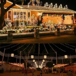 QEDERTEK Guirlande Lumineuse Solaire Extérieure Étanche 240 LED 92ft/28m Fil De Cuivre Guirlande Lumineuse Solaire 8 Modes Blanc Chaud Guirlande Lumineuse Solaire Pour Patio, Portail, Cour 10 QEDERTEK Guirlande Lumineuse Solaire Extérieure Étanche 240 LED 92ft/28m Fil De Cuivre Guirlande Lumineuse Solaire 8 Modes Blanc Chaud Guirlande Lumineuse Solaire Pour Patio, Portail, Cour -Luminaire solaire Soldes 2022 58660426 4