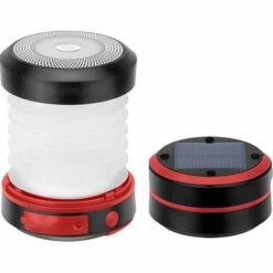 EINEMGELD Lanternes Solaires LED Pliables Rechargeables USB Et Lampes De Camping à énergie Solaire Pour Randonnée