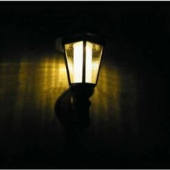 CSPARKV Lampe Solaire Extérieure Cour Rétro Hexagonale Applique Palais Type Applique Décoration Jardin Villa Applique -lumière Chaude -Luminaire solaire Soldes 2022 58778980 3