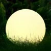 VIEWEE Lampes Solaires Pour L'extérieur, Boule Solaire De 30cm Pour Le Jardin, Avec 9 Modes D'éclairage, 1200mAh IP68 étanche Lampe Solaire LED Pour La Piscine -Luminaire solaire Soldes 2022 58841821 1