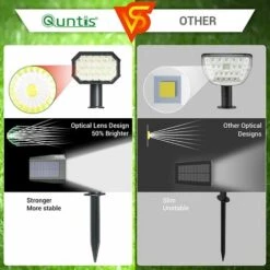 BENOBBY KIDS LED Spot Solaire Extérieur， Etanche IP65 Lumière Puissa，2 PCS -Luminaire solaire Soldes 2022 58976836 3