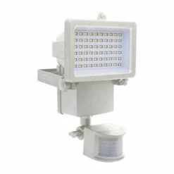 Projecteur Solaire Blanc à Détection De Mouvements - 1000 Lumens - Chromex
