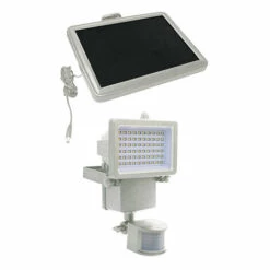Projecteur Solaire Blanc à Détection De Mouvements - 1000 Lumens - Chromex -Luminaire solaire Soldes 2022 59229387 3