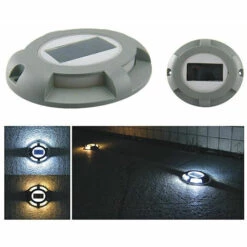 LUCKY-88 Lampe Solaire De Jardin Lampe De Jardin Lampe Solaire Post Lumière Blanc Chaud Avec Lampadaire LED Jardin Extérieur IP65 Étanche -Luminaire solaire Soldes 2022 59293306 2