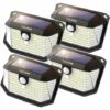 TOLARE Applique 178 Led Solaire Murale Avec De Mouvement Sensor, Angle D'éclairage De 270°, Applique Murale étanche IP65 - Lot De 4 1 TOLARE Applique 178 Led Solaire Murale Avec De Mouvement Sensor, Angle D'éclairage De 270°, Applique Murale étanche IP65 - Lot De 4 -Luminaire solaire Soldes 2022 59311282 1