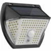 LIFCAUSAL 138LED Solaire Détecteur De Mouvement Lumière Solaire Extérieure Applique Murale 3 Modes D'éclairage IP65 Étanche À L'énergie Solaire Lumières Pour Jardin Cour Allée Allée Patio Arrière-Cour Garage,,Nero -Luminaire solaire Soldes 2022 59386026 1