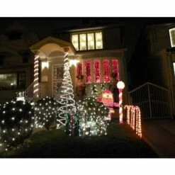 MINKUROW 12 M 100 LED Chaîne Lumineuse De Jardin Solaire, Tuyau De Lumière LED étanche IP65, Chaîne Lumineuse Extérieure, Chaînes Lumineuses LED Pour Mariage, Fête Et Noël, Lumières De Noël (blanc Froid) -Luminaire solaire Soldes 2022 60014176 2