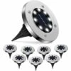 MINKUROW 8 Pièces Lampe Solaire Exterieur Jardin Spots Solaires Encastrables Lumière Solaire Extérieure Pour Paysage, Passerelle, Pelouse, Étapes, Terrasses, Escaliers De Cour De Clôture(8LED) 2 MINKUROW 8 Pièces Lampe Solaire Exterieur Jardin Spots Solaires Encastrables Lumière Solaire Extérieure Pour Paysage, Passerelle, Pelouse, Étapes, Terrasses, Escaliers De Cour De Clôture(8LED) -Luminaire solaire Soldes 2022 60014213 1